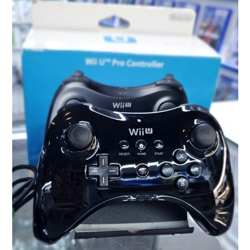 WiiU Pro Kontroller Fekete (WUP-005) használt dobozos