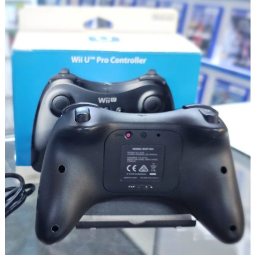 WiiU Pro Kontroller Fekete (WUP-005) használt dobozos