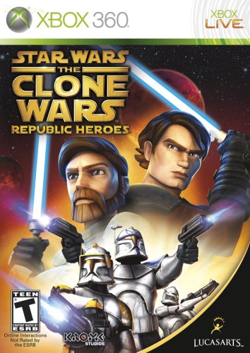 Xbox360 Star Wars The Clone Wars Rebulic Heroes 