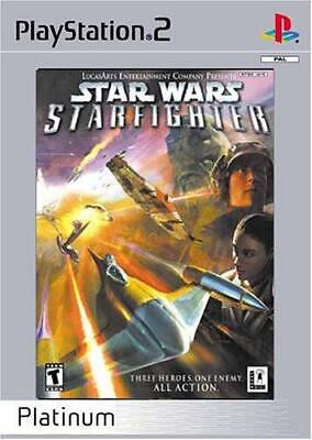 Ps2 Star Wars Starfighter (Platinum)