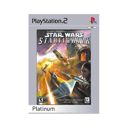 Ps2 Star Wars Starfighter (Platinum)