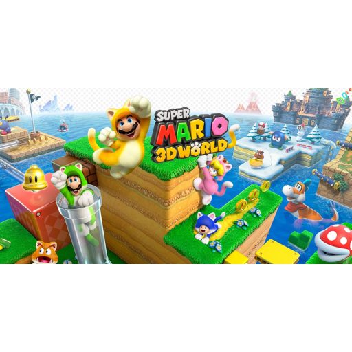 WiiU Super Mario 3D World Használt