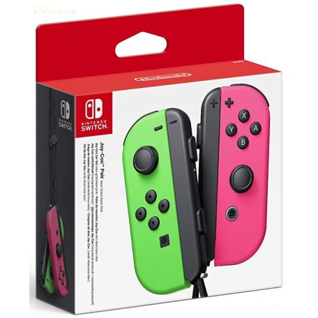 Nintendo Switch Joy-con Neon Green/Neon Pink