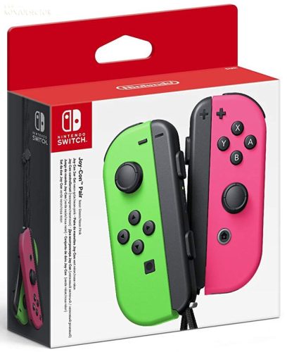 Nintendo Switch Joy-con Neon Green/Neon Pink
