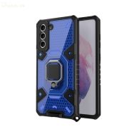 Samsung Galaxy A13 4G Techsuit Honeycomb Armor tok kék