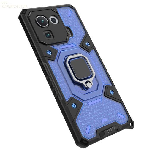 Samsung Galaxy A13 4G Techsuit Honeycomb Armor tok kék