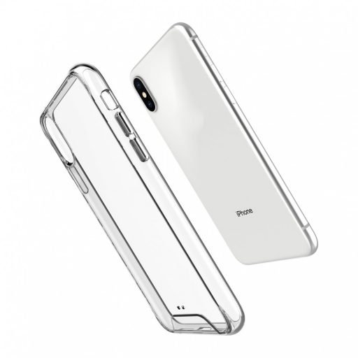 iPhone 11 Ütésálló átlátszó szilikon tok extra sarok védelemmel