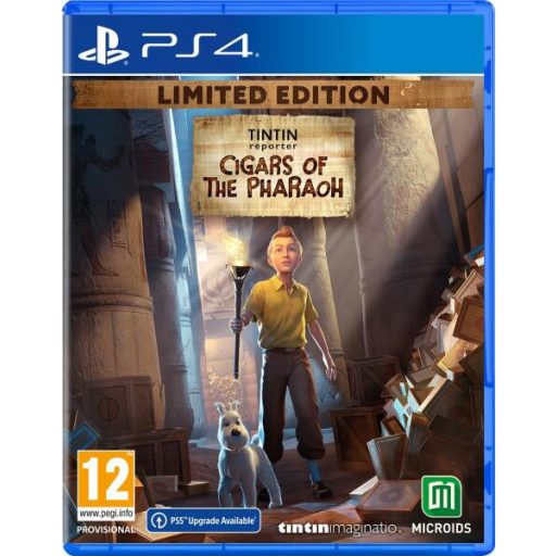 Playstation 4 Tintin Reporter Cigarsof the Pharaoh Limited Edition
