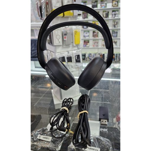 Ps5 Pulse 3D Wireless Headset Fekete használt dobozos