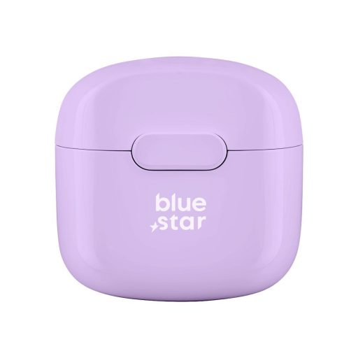 BLUE STAR wireless fülhallgató bluetooth-os lila színben