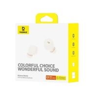   BASEUS wireless earphones bluetooth-os Fehér színben Bowie E18
