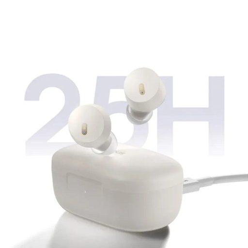 BASEUS wireless earphones bluetooth-os Fehér színben Bowie E18