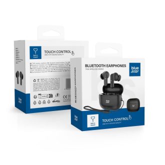   BLUE STAR vezeték nélküli fülhallgató bluetooth TWS (touch controll)