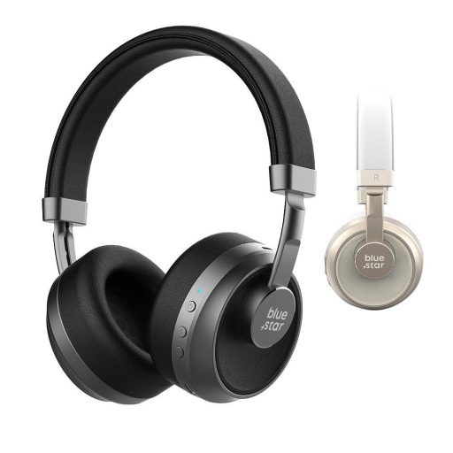 BLUE STAR vezeték nélküli fejhallgató bluetooth BH02 fekete