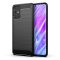 Samsung S20 Carbon mintás fekete tok
