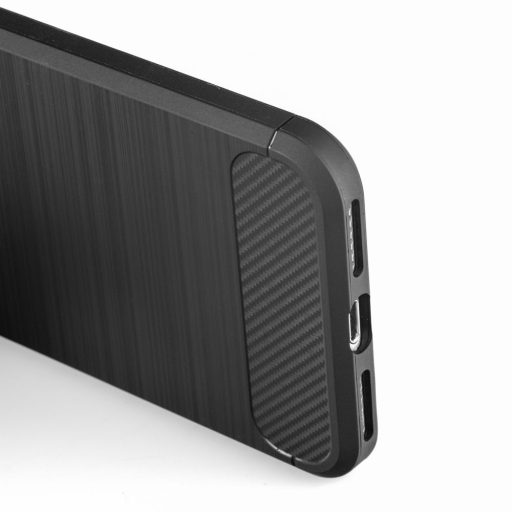 Samsung S20 Carbon mintás fekete tok