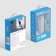   Veger PowerBank 5000mAh 12w-os USB C csatlakozóval csillám ezüst színben