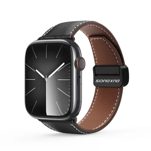 DuxDucis AppleWatch Óraszíj fekete 42/44/45/49