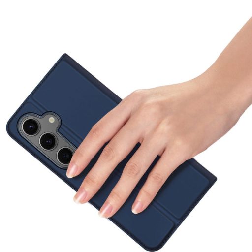 Samsung S24 FE Dux Ducis SkinPro mágneses könytok Fekete