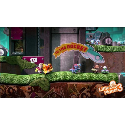 Playstation 4 Little Big Planet 3 használt