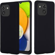   Xprotector Soft Touch Slim szilikon tok Samsung Galaxy A03, fekete 