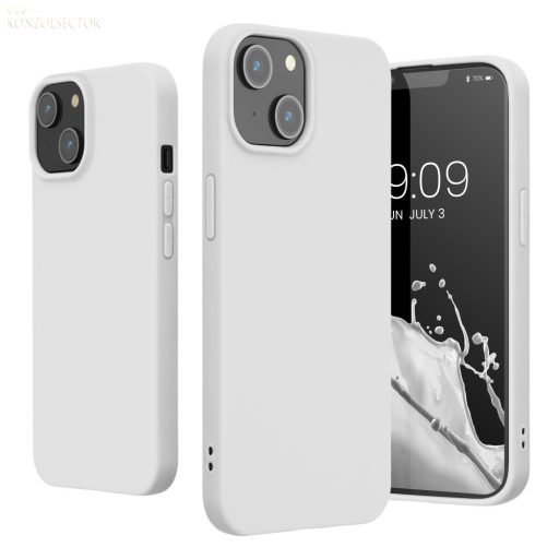 iPhone 14 PRO szilikon tok fehér
