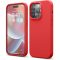 iPhone 14 PROMAX szilikon tok piros