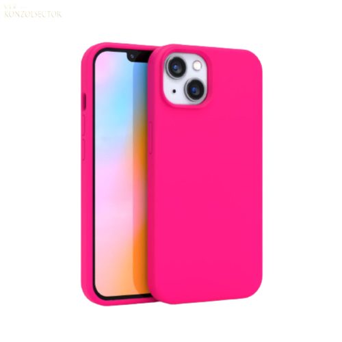 iPhone 13 Mini szilikon tok pink