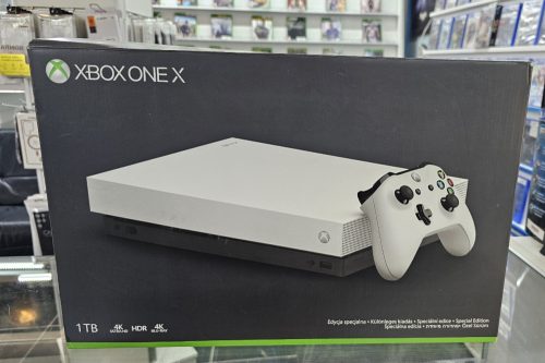 Xboxone X Fehér 1TB Használt Dobozos
