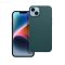 iPhone 15 Plus szilikon tok sötét zöld