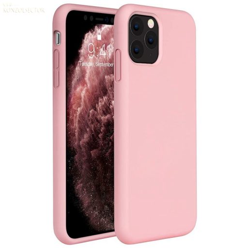 iPhone 15 szilikon tok pink