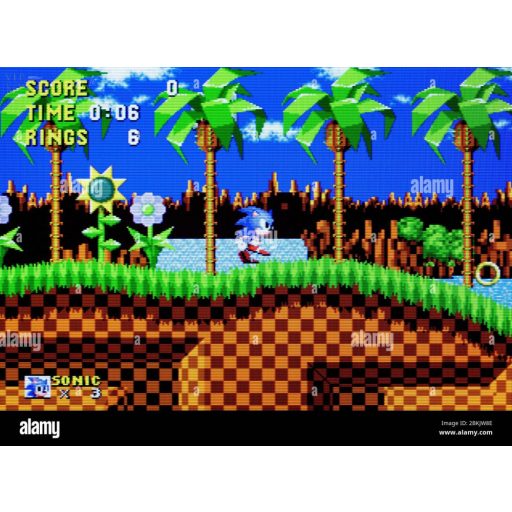 Sega Megadrive Sonic the Hedgehog
