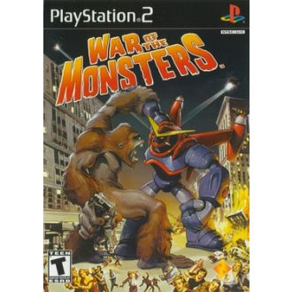 Ps2 War of the Monsters (nyomtatott boritós)
