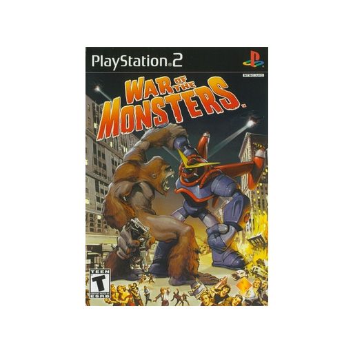 Ps2 War of the Monsters (nyomtatott boritós)