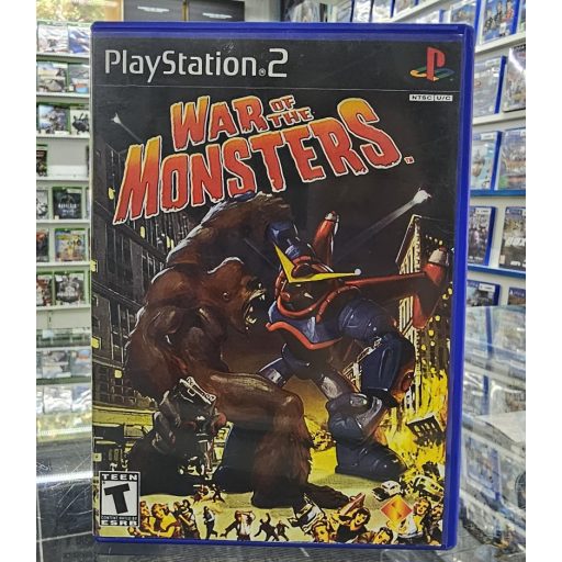 Ps2 War of the Monsters (nyomtatott boritós)