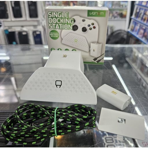 XboxSeries kontroller töltő dokkoló fehér használt