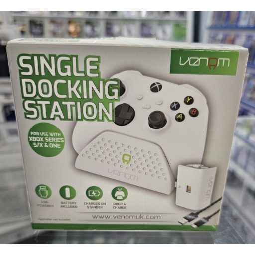 XboxSeries kontroller töltő dokkoló fehér használt