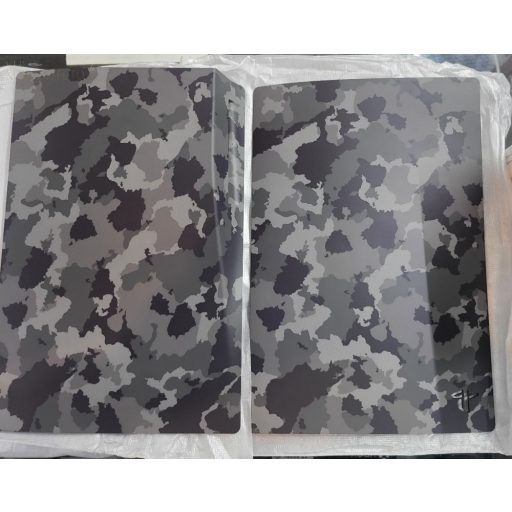 Ps5 Standard Cover Grey Camouflage (burkolat)