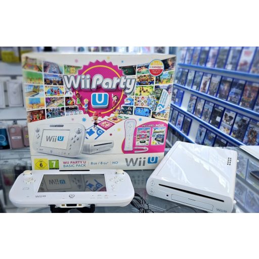 Nintendo Wii U Fehér Basic Pack (8GB) Használt
