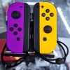 Nintendo Switch Joy-Con Pár Lila-Sárga Használt