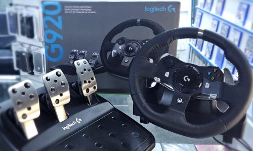 Logitech G920 Drive Force Feedback kormány Használt