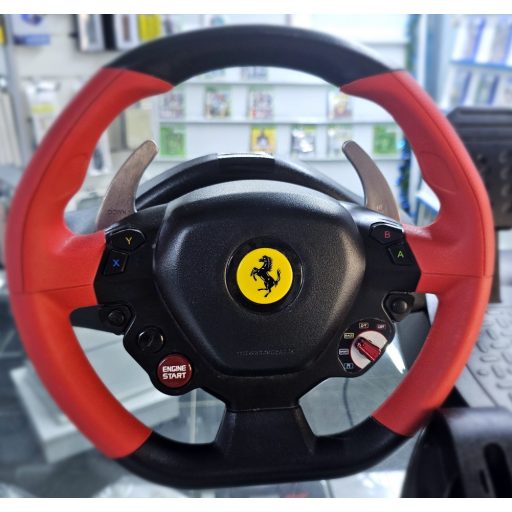 XboxOne Thrustmaster Ferrari 458 Spider Racing USB Kormány használt dobozos