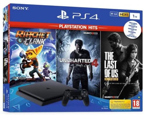 Playstation 4 1tb slim Használt Dobozában