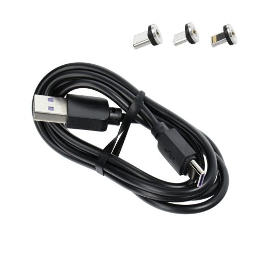 FORCELL autós tartó vezeték nélküli töltéssel, automatikus érzékelővel + mágneses adapterekkel HS1 15W fekete