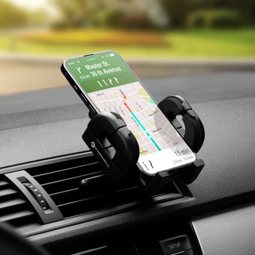 Forcell F-grip telefontartó párnázott belső rész fekete