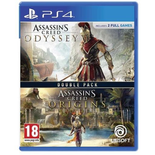 Playstation 4 Assassins Creed Odeyssey és Origins Double Pakk