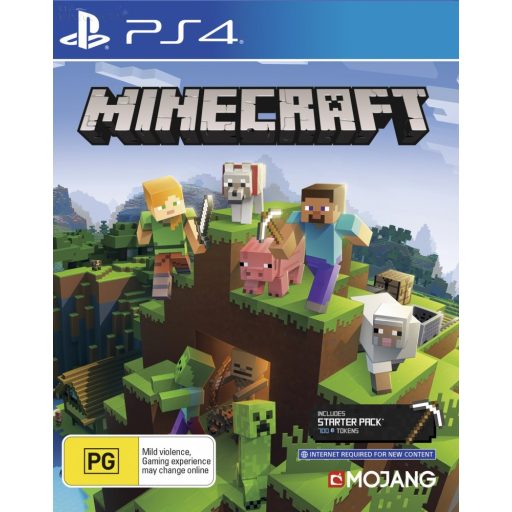 Playstation 4 Minecraft VR Starter Collection+700 Tokens