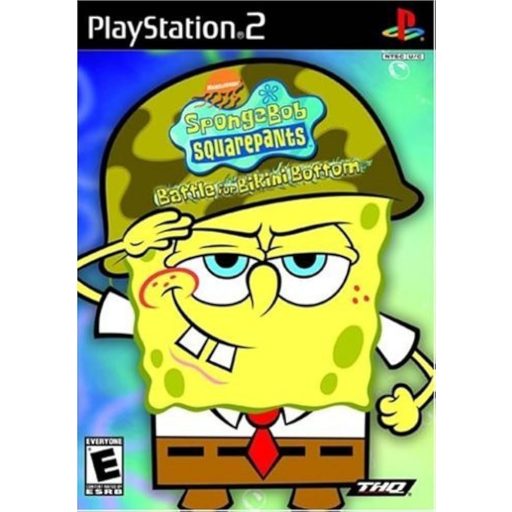 Ps2 Spongebob Squarepants Battle for Bikini Bottom (első kiadás ritka)