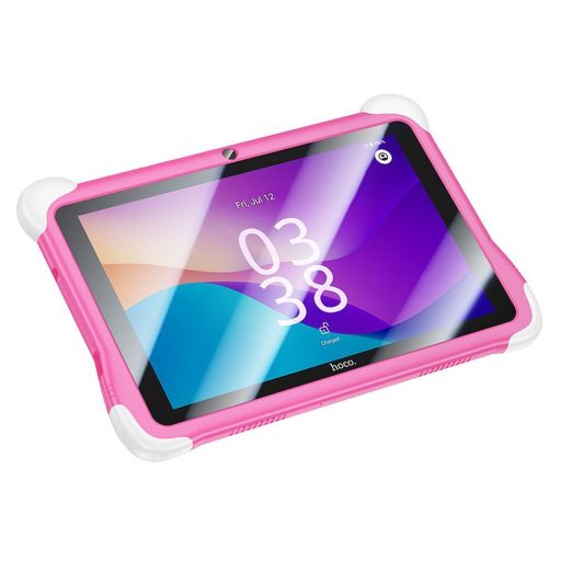 Hoco HD Wi-Fi Android 14 HI10 tablet gyerekeknek, rózsaszín