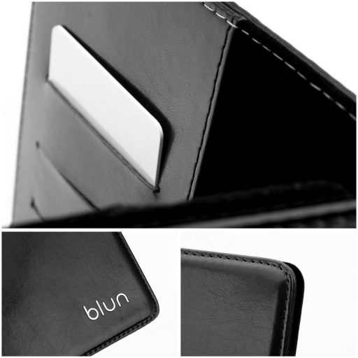 Blun Tablet univerzális mappa tok fekete 10" col-os